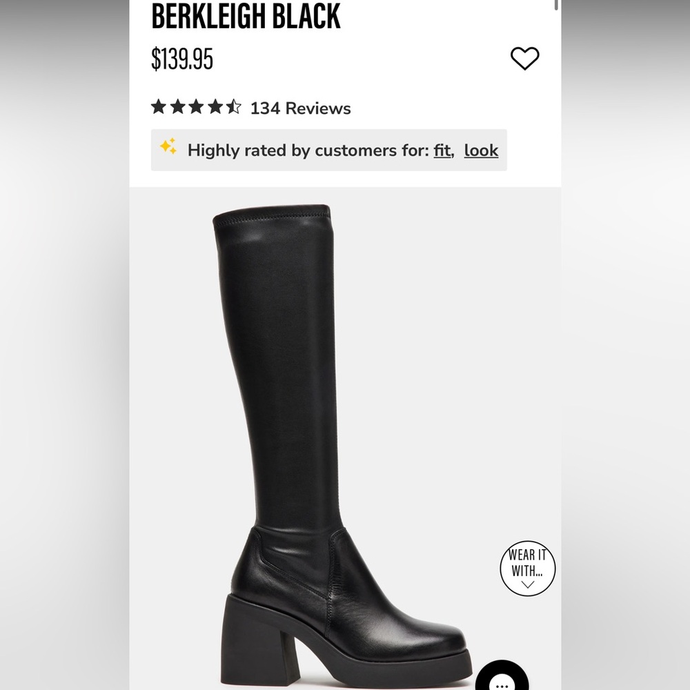Black Knee-High Women's Boots